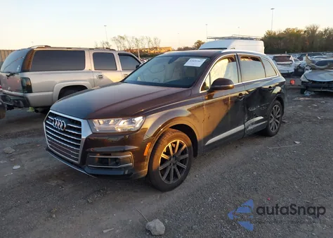 2018 Audi Q7 3.0T Premium from USA, damaged, VIN WA1VAAF77JD018335